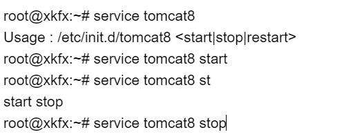 Linux 笔记 #04# Installing Tomcat 8 on Debian