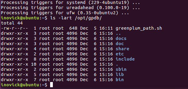 Install Greenplum OSS on Ubuntu