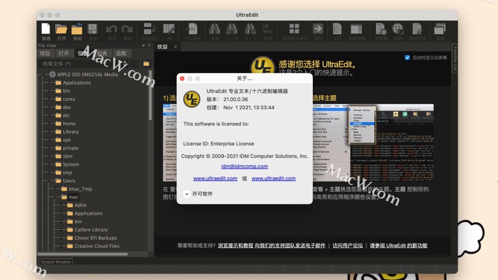 UltraEdit受欢迎的高级文本编辑工具(mac/win)