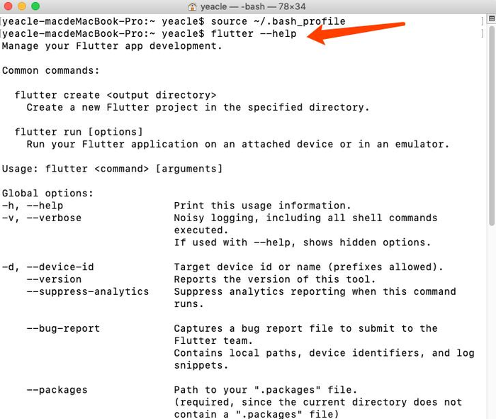 1.安装 Flutter SDK（macOS）