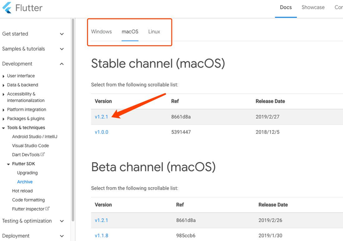 1.安装FlutterSDK（macOS）