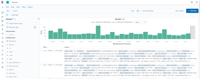 Docker+ElasticSearch+Logstash+Kibana+Filebeat搭建方法