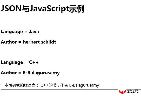 JSON是什么以及怎么使用