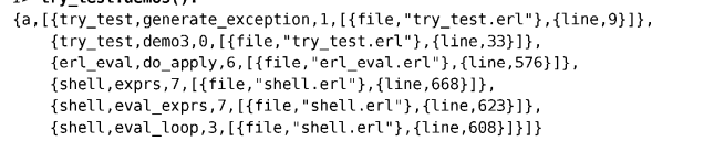 erlang 顺序编程错误处理04