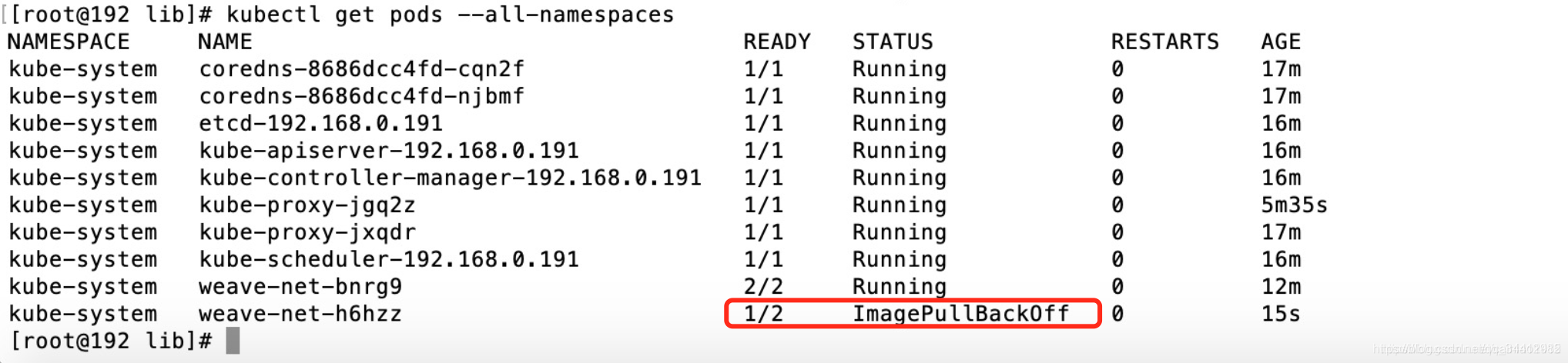 K8S Pod ImagePullBackOff