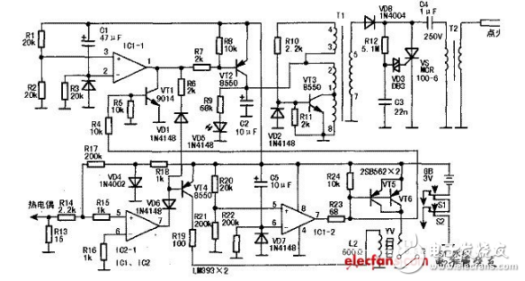 热水器脉冲电路图（五款热水器脉冲电路设计原理图详解）