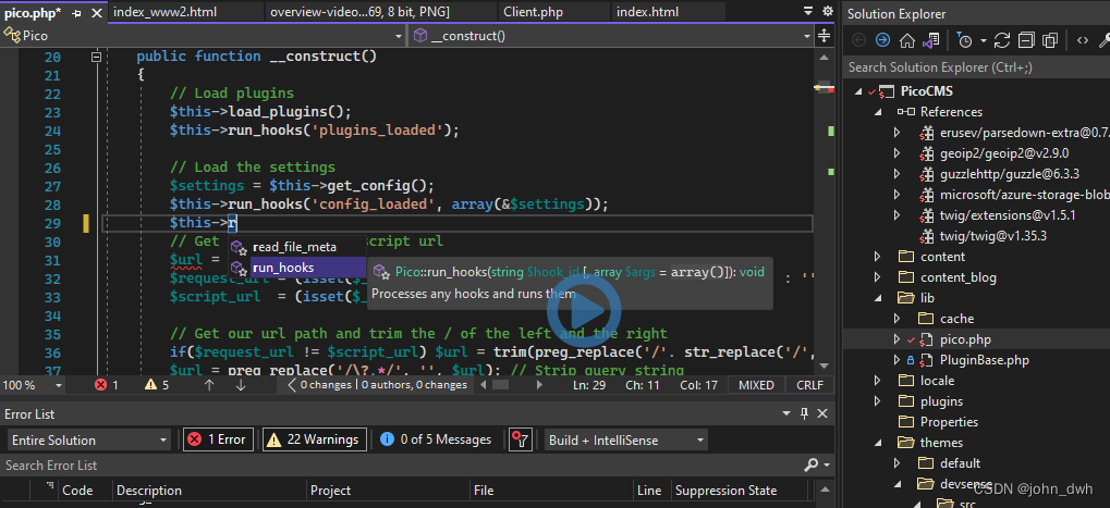 PHP Tools for Visual Studio 20192022 1.7 Crack